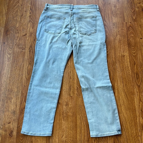 LC Lauren Conrad Mid Rise Slim Fit Boyfriend Jeans Brigitte Light Wash Denim NWT - Picture 5 of 11